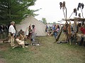 The Feast of the Hunters Moon is held in West lafayette Indiana every fall. While it has grown over the years they have tried to maintain the authenticity of the period. Trappers, pipers, bagpipes and drummers!